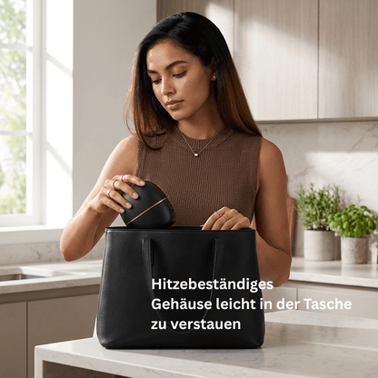 GlamGo – Mini kabellose Haarglättungsbürste