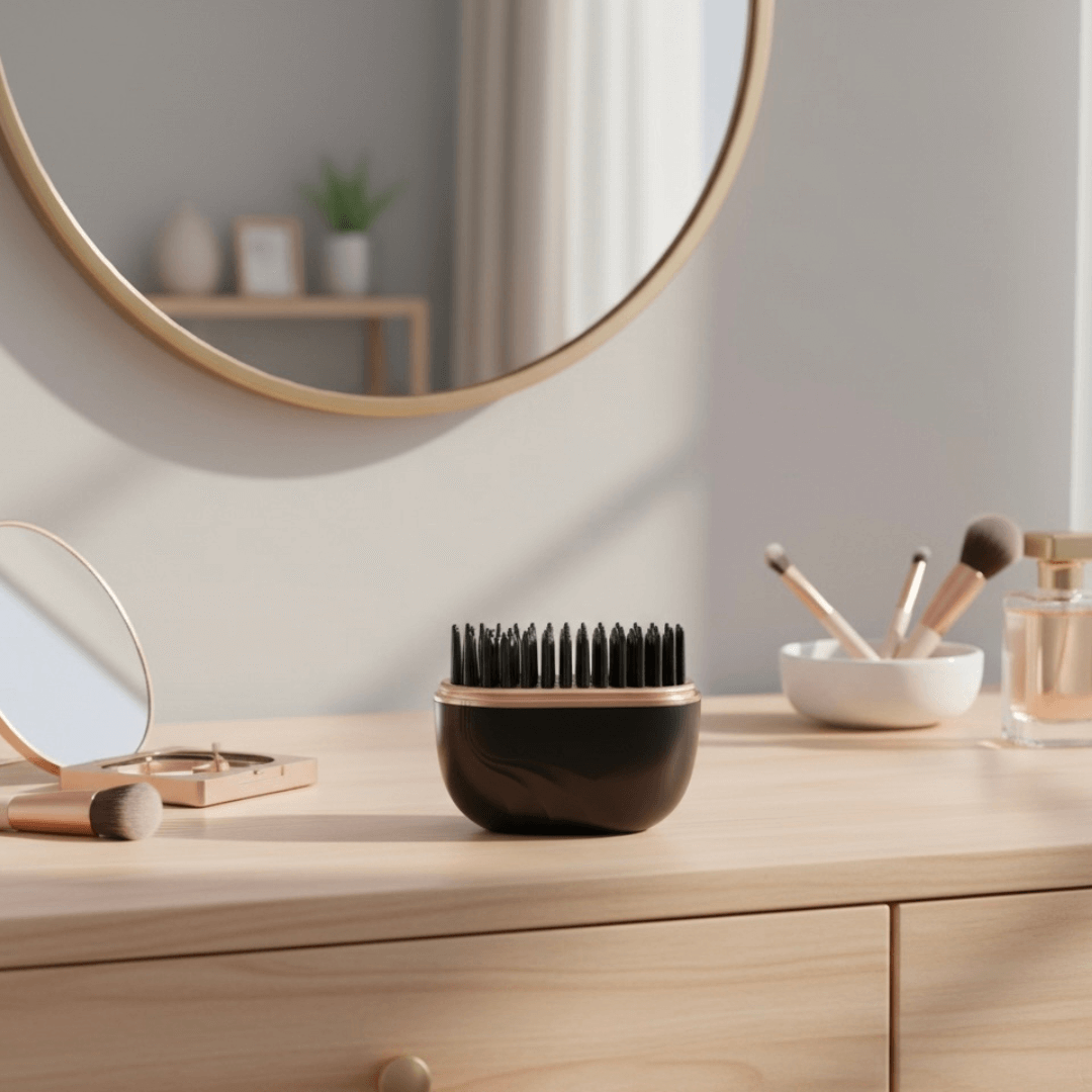 GlamGo – Mini kabellose Haarglättungsbürste