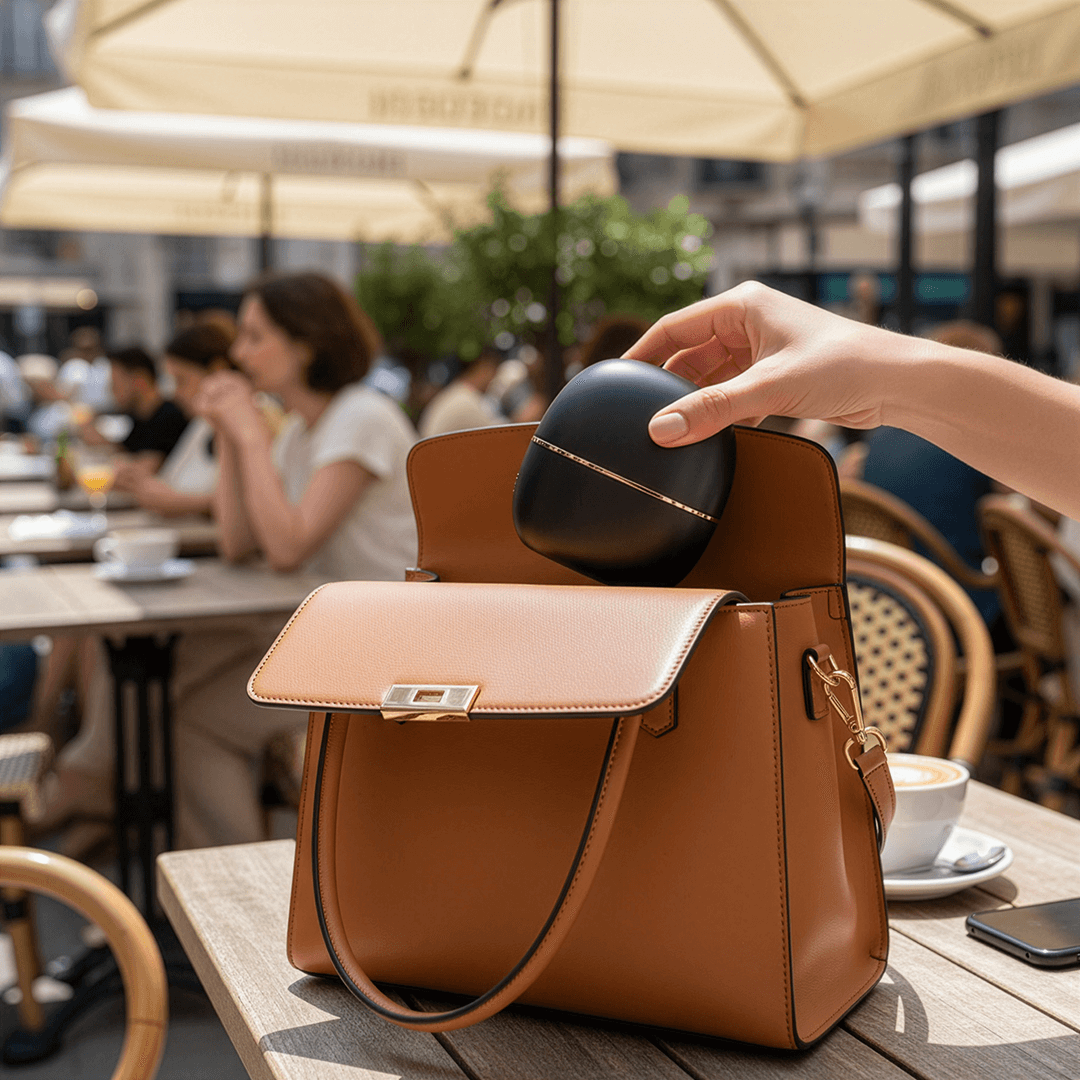 GlamGo – Mini kabellose Haarglättungsbürste